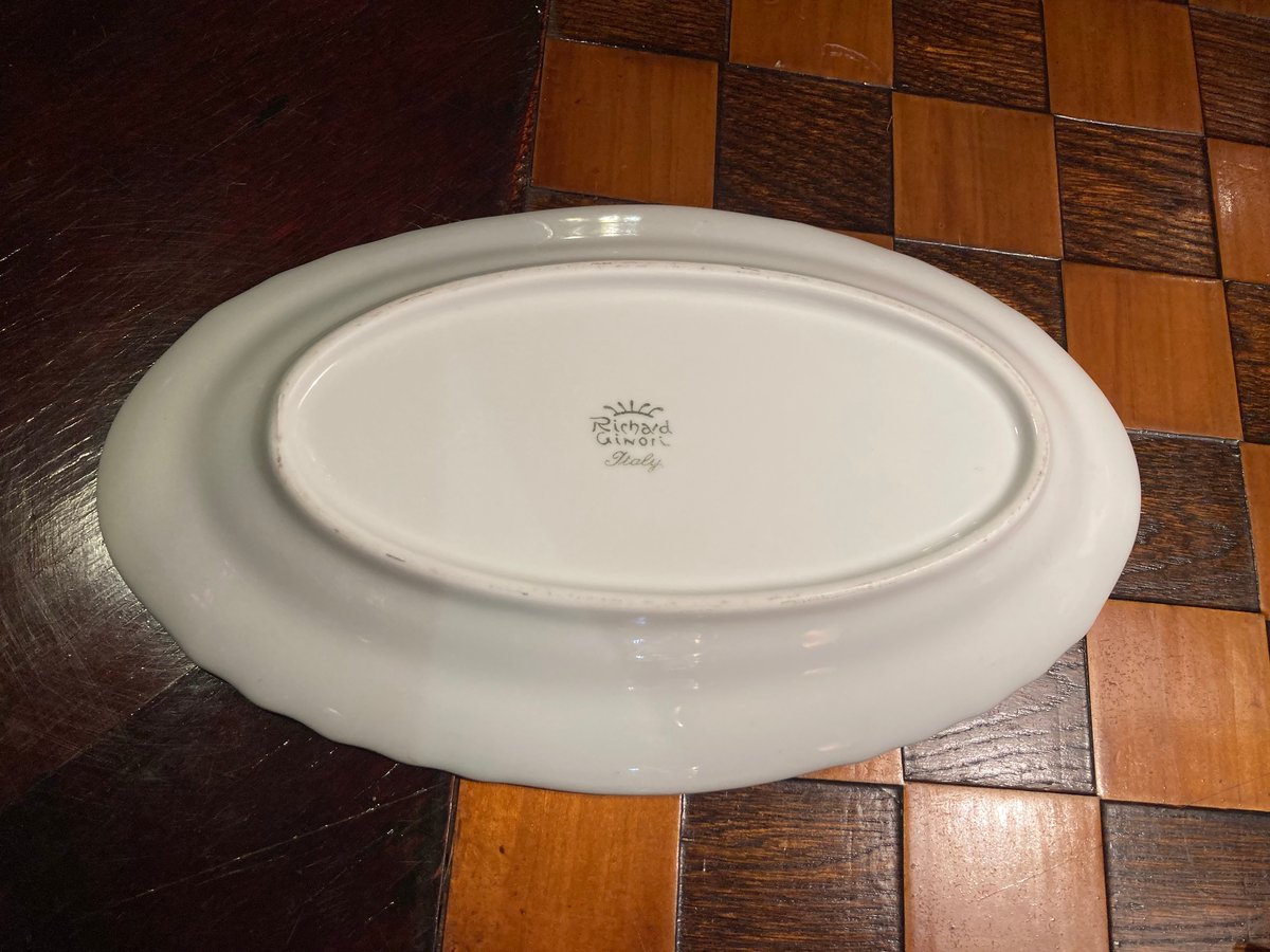 リチャード ジノリ皿 | アンティーク家具と喫茶キャバレーのネットショップ
