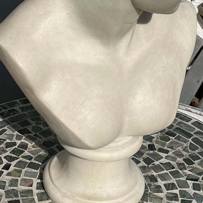 古代ヴィーナス 胸像 アラバスター アクセサリー掛け | アンティーク