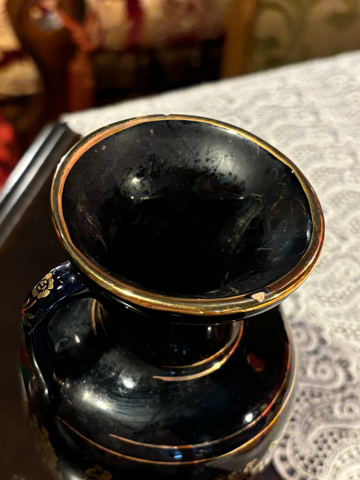 フラワーベース　花瓶　ギリシャ　イタリア　ヴィンテージ　レトロ　アンティーク フラワーベース Antique Oval ｜家具・インテリア通販 Re:CENO