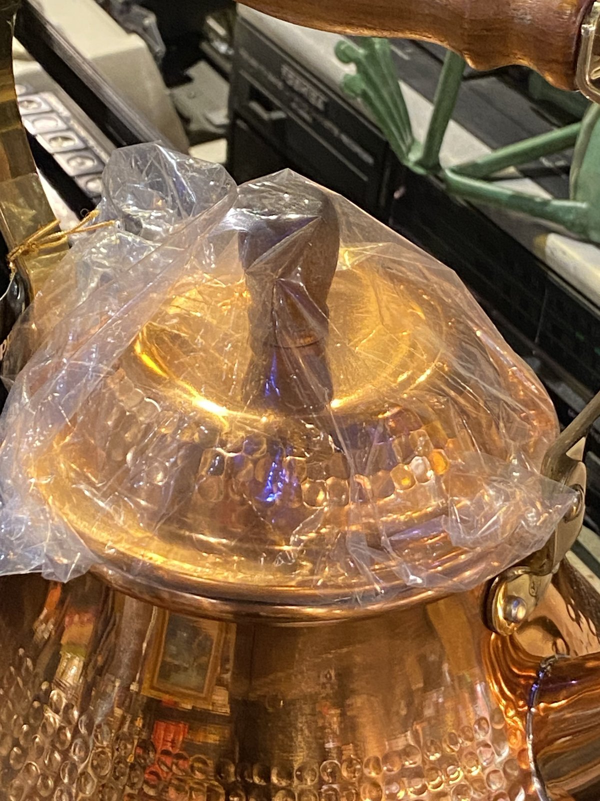 昭和のレトロなコッパーケトル 銅の薬缶 1.8リットル 島本製作所