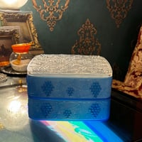 昭和レトロ　葡萄柄のお重箱