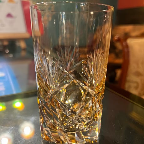 超希少品☆江戸切子 木村泰典 猪口 金赤（切子 江戸切子 薩摩切子） shimadu-c34-r_thun.jpg