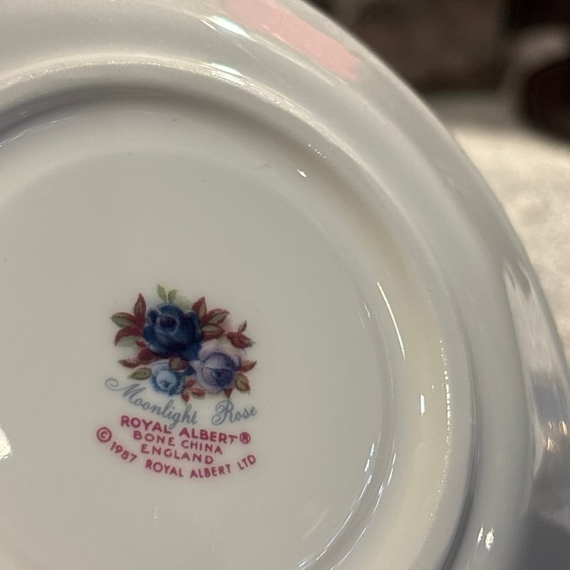 ロイヤルアルバート ムーンライトローズ スプーン 4本 未使用品  希少 ロイヤルアルバート ムーンライトローズ スプーン 4本 未使用品