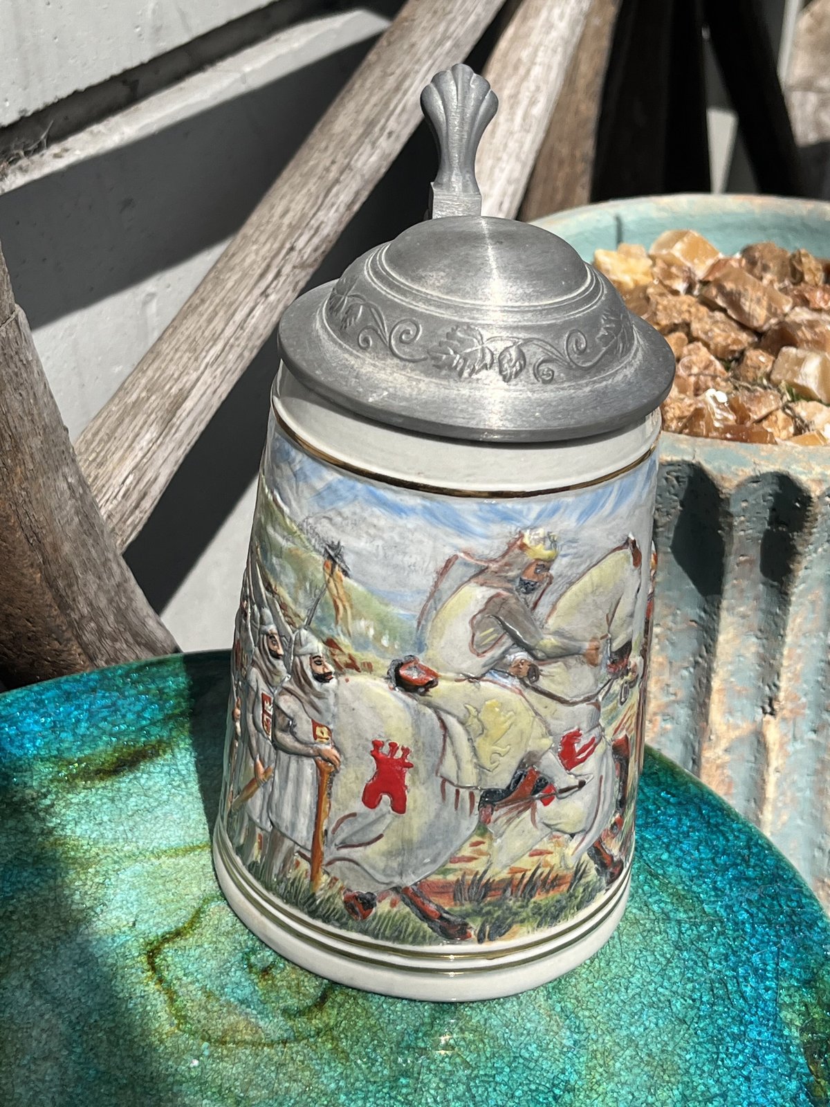 ドイツ製 陶器ビールジョッキ ビアマグ | アンティーク家具と喫茶