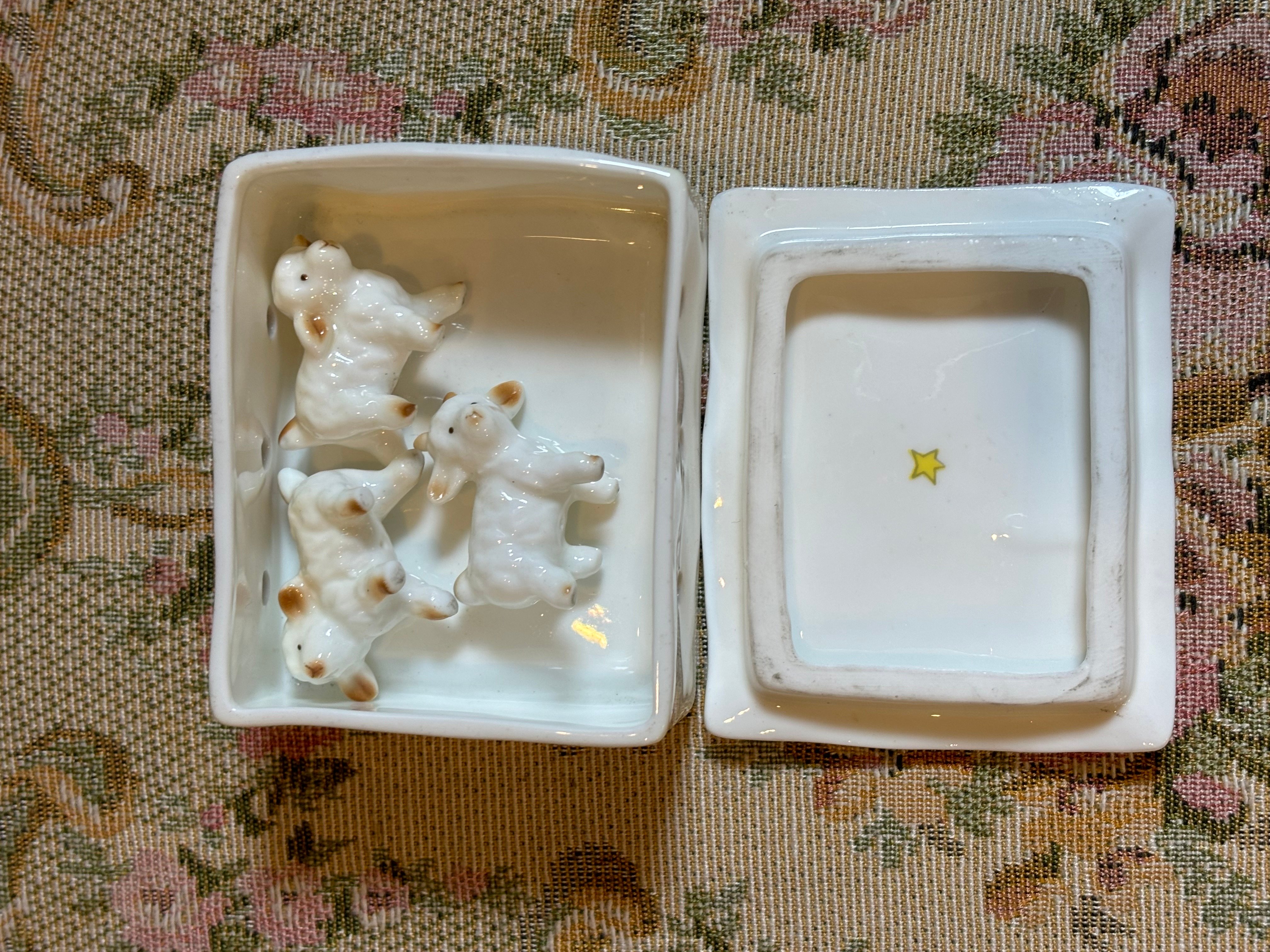 星の王子さま　ボーンチャイナ　キツネのほこら　402 陶器製 original