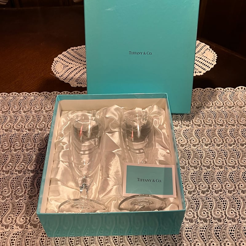 Tiffany &Co ペアグラス ティファニー | アンティーク家具と喫茶 Tiffany &Co ペアグラス ティファニー | アンティーク家具と喫茶