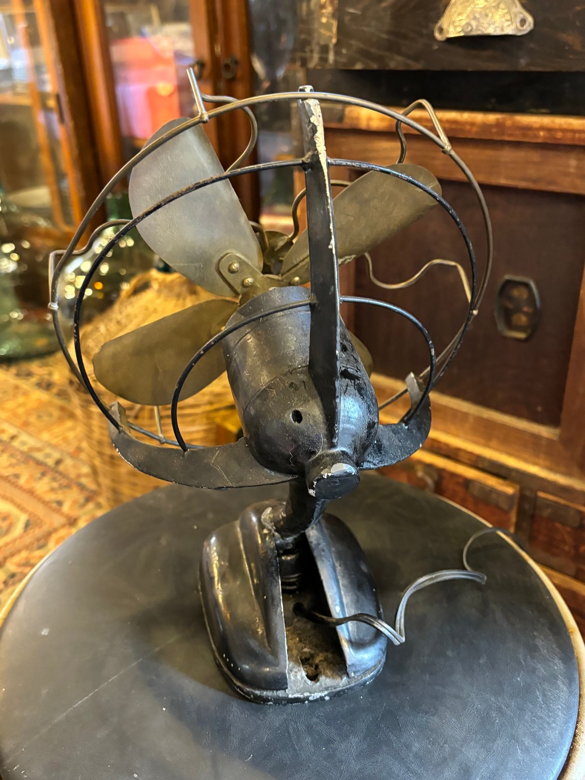 アンティーク 扇風機 真鍮 什器 【公式通販】