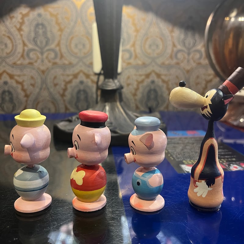 ディズニー　まんがこけしセット　36体 ディズニーまんがこけし | あんちーくKIDAN STORE