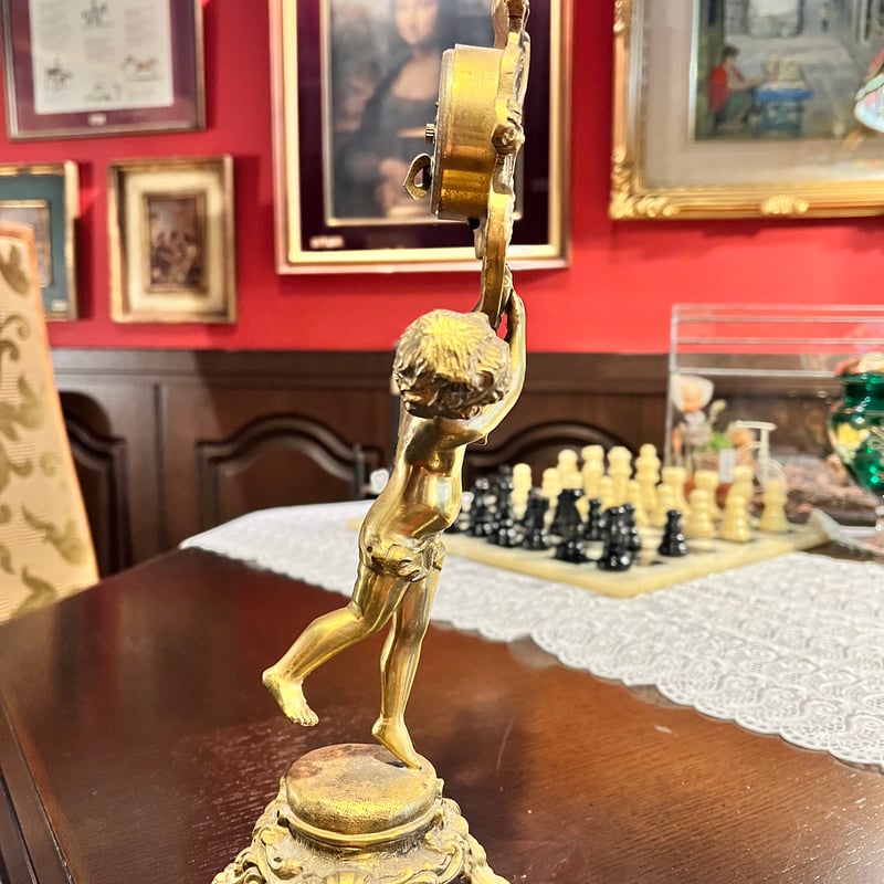 SWIZA アンティークな天使の機械式手巻き時計 | アンティーク家具と