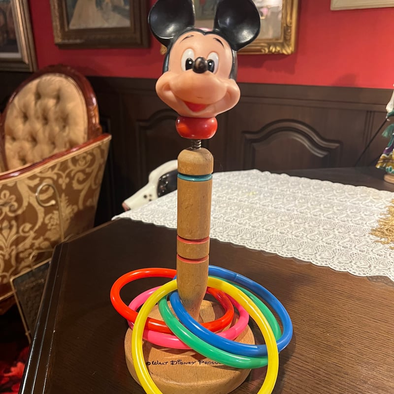 昭和レトロ Mickey Mouse ミッキーの輪投げ | アンティーク家具
