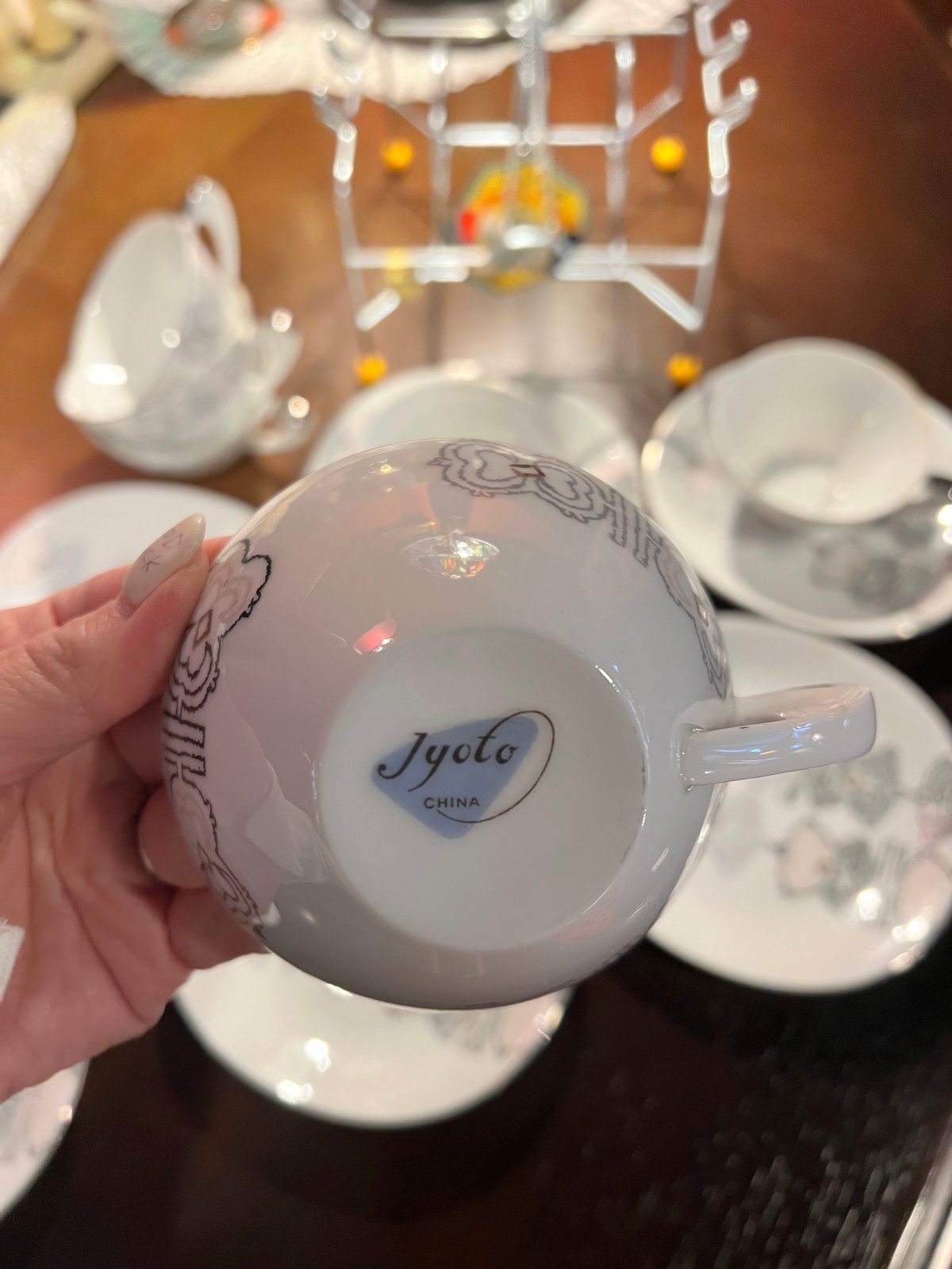 コーヒーラック カップ&ソーサー6客セット | アンティーク家具と
