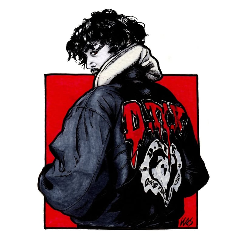 似顔絵　2人 似顔絵 (プリント) - 1人 or 2人 | HAS Portraits