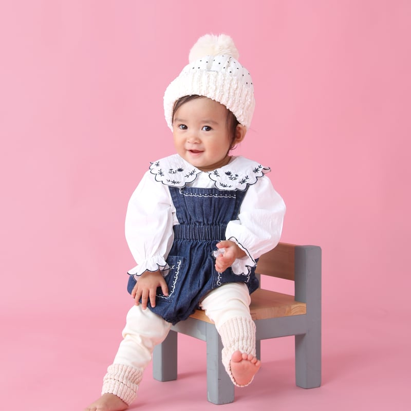 襟刺繍シャツブラウス | omekasi