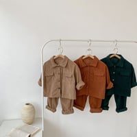 コーデュロイセットアップ