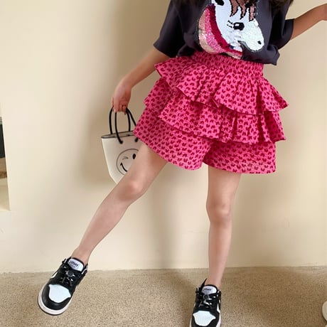 【再入荷】フリフリショートパンツ