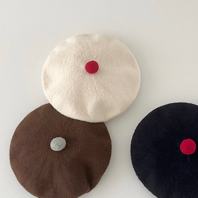 マーガレットハウエル　ポンポンベレー帽 マーガレットハウエルポンポンベレー帽