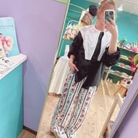 ladys big襟ﾌﾞﾗｳｽ