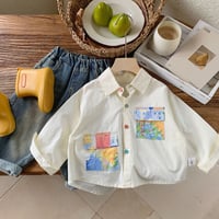 【Juniorsizeあり】スケッチシャツブラウス