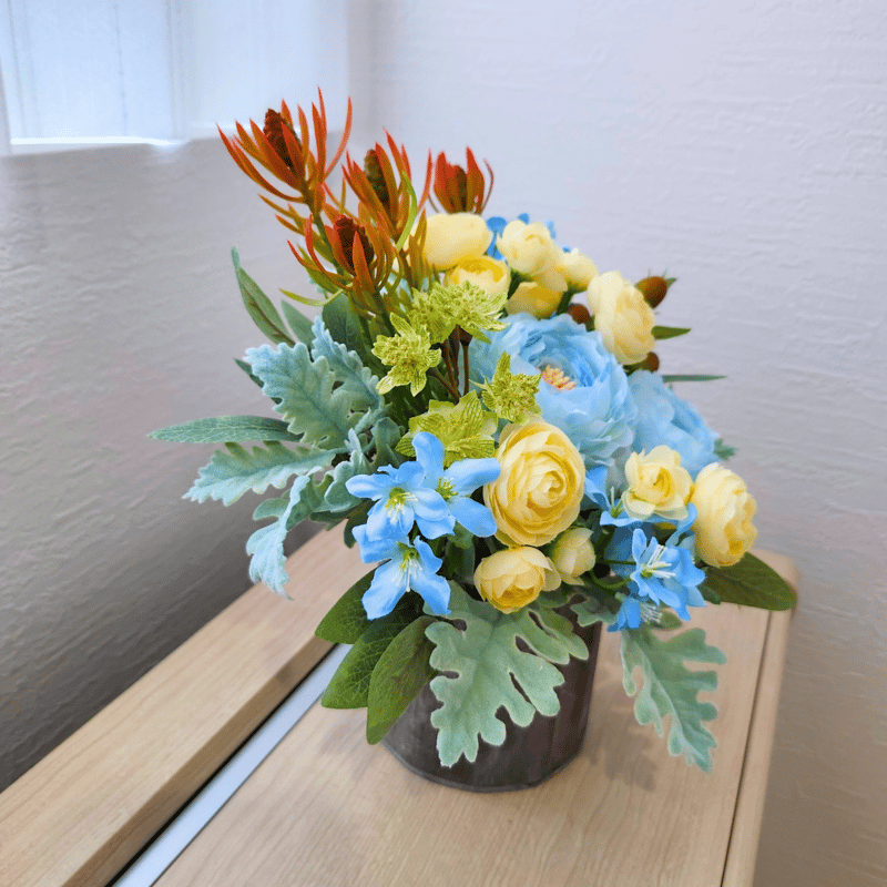 ドライフラワー❇️ラナンキュラス❣️ホワイトブルー系 ドライフラワー❇️ラナンキュラス❣️ホワイトブルー系 ドライ