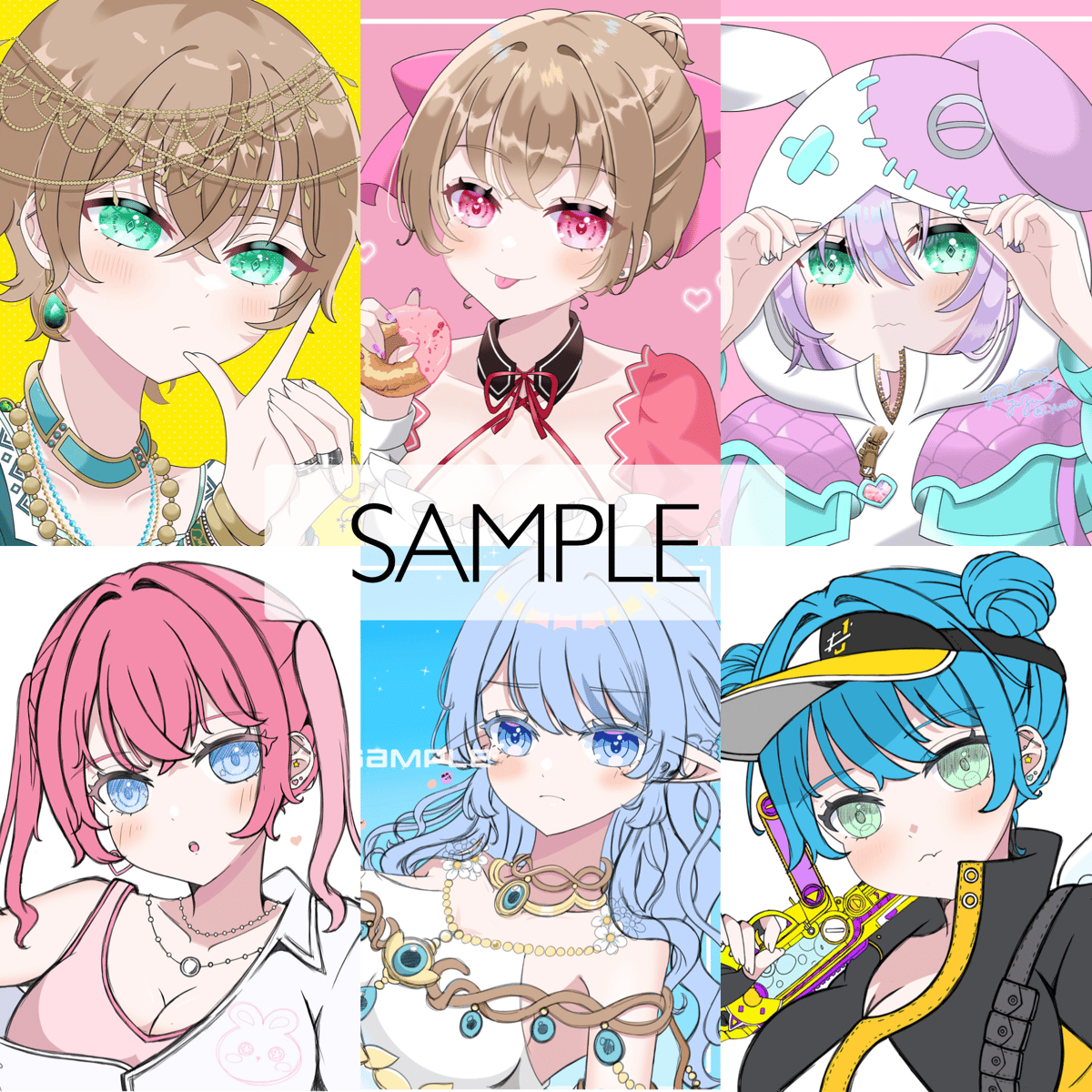 等身 】イラスト依頼 | ローズサロン あや