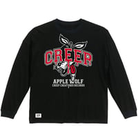 Apple Wolf / long sleeve T-shirt