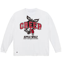 Apple Wolf / long sleeve T-shirt