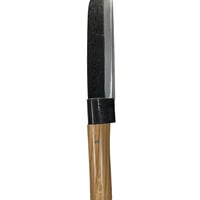 鹿印　竹割鉈　先丸　180mm柄付