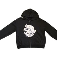 Noir Dual shine Hoodie