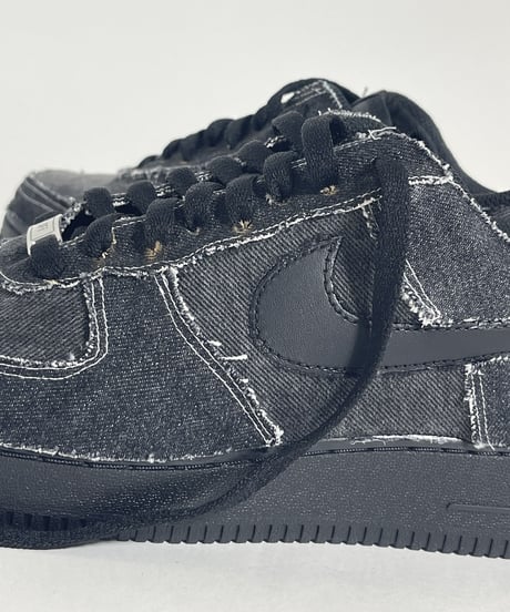 AIR FORCE1 BLACK DENIM