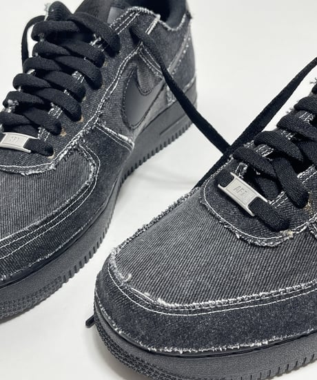 AIR FORCE1 BLACK DENIM