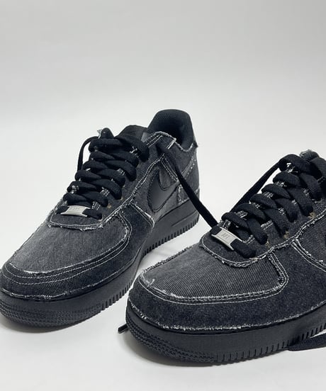 AIR FORCE1 BLACK DENIM