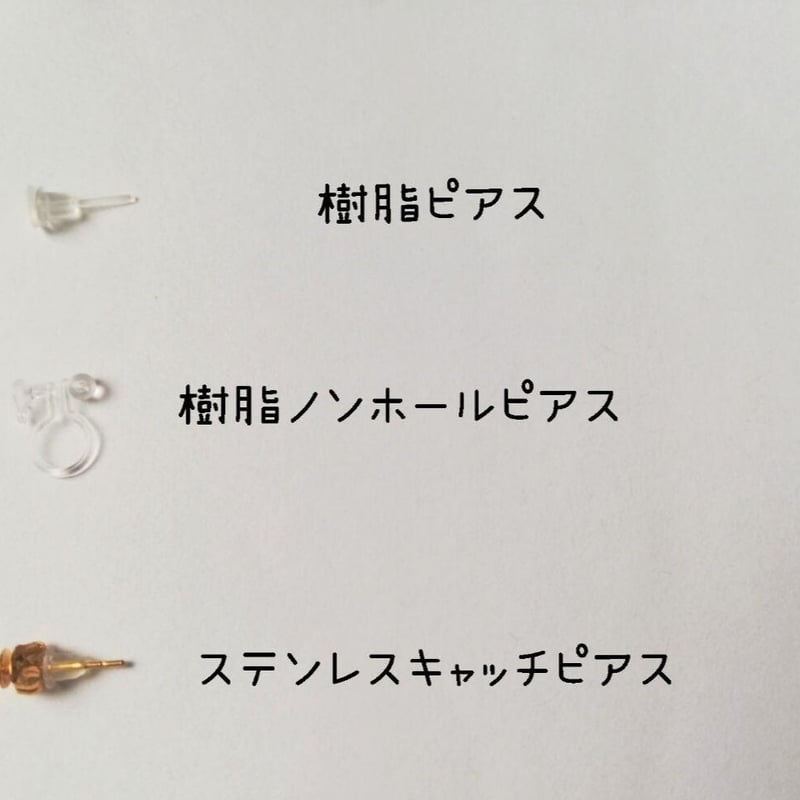 てんとう虫のピアス・イヤリング | riricat's STORE