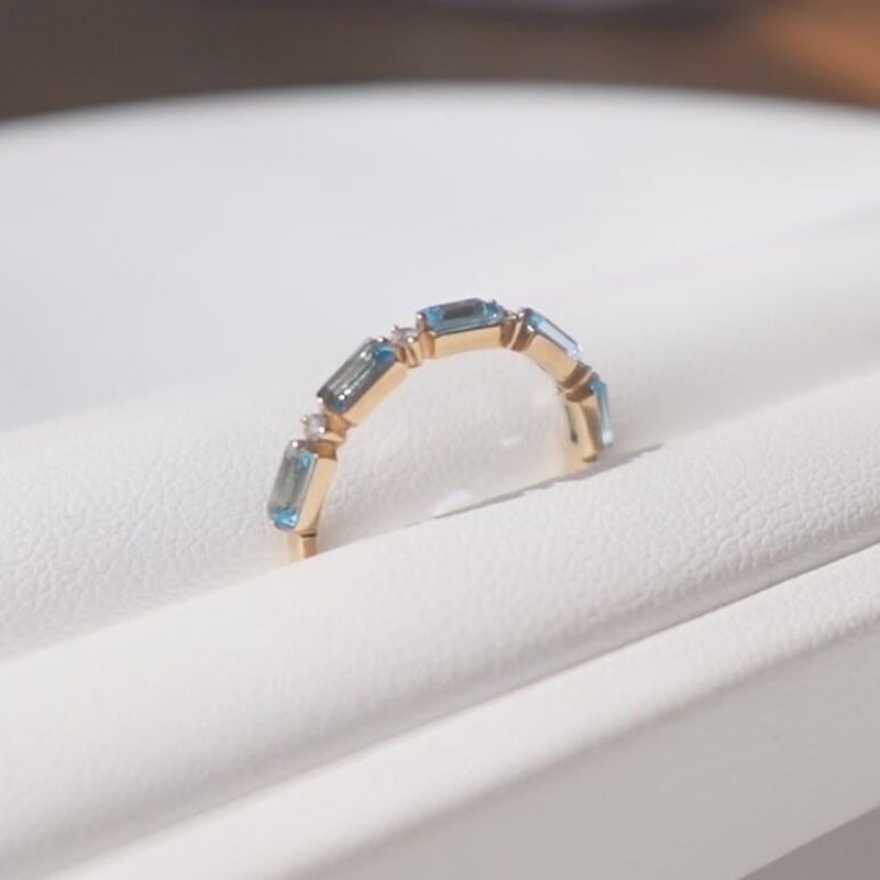 ロンドンブルートパーズリング 11号 | EMILIVRER jewelry shop ロンドンブルートパーズリング 11号 | EMILIVRER jewelry shop