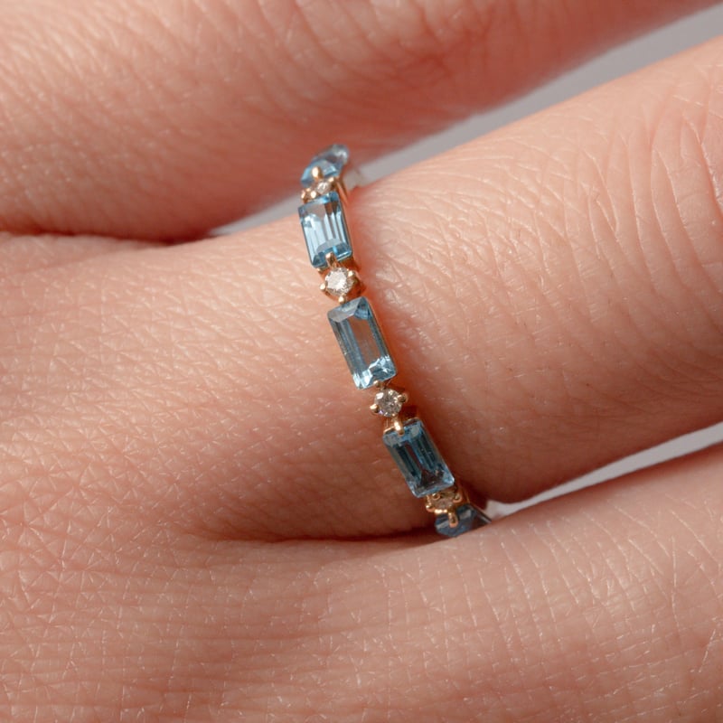 ロンドンブルートパーズリング 11号 | EMILIVRER jewelry shop ロンドンブルートパーズリング 11号 | EMILIVRER jewelry shop