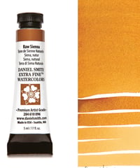 ダニエル・スミス水彩絵具5ml：ローシェンナ