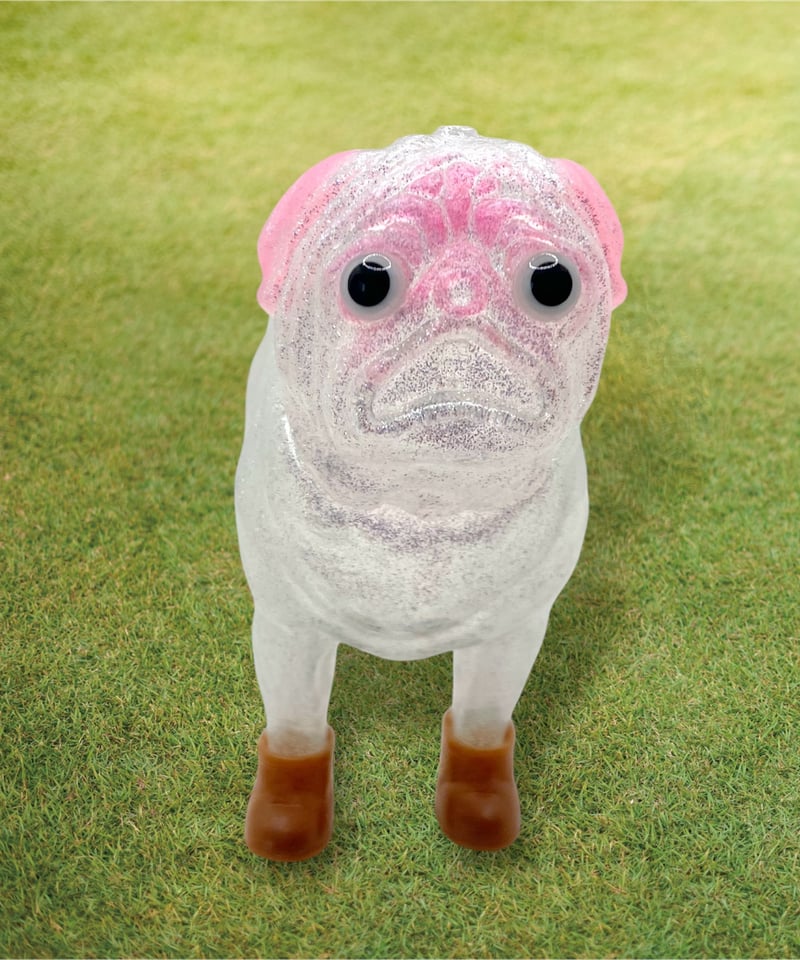 ソフビ　LULUBELL TOYS Pug of the Undead ソフビ LULUBELL TOYS Pug of the Undead