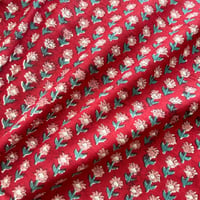 【4mカット】red littel flower