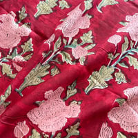 【4mカット】red flower