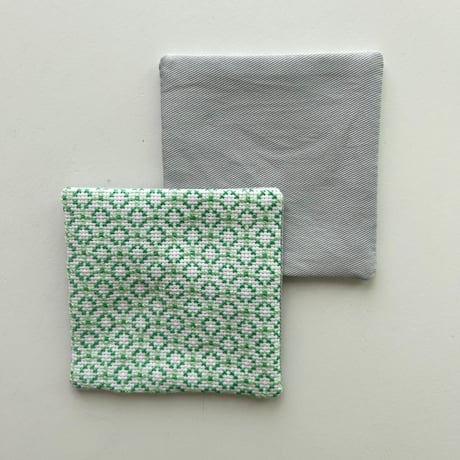 刺繍コースター【2枚セット】
