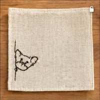 【荒画0355】刺繍コースター