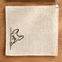 【荒画0351】刺繍コースター