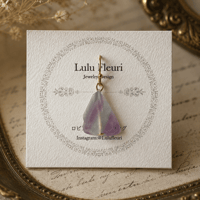 【LFR0001】片耳ピアス-フローライトA