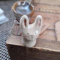 【ハル0291】ウサギスプーン　茶