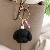 【荒画0178】キーホルダー トイプー