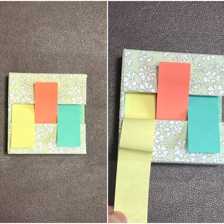 【MILH45】ポップアップ付箋専用ケース(付箋付き）
