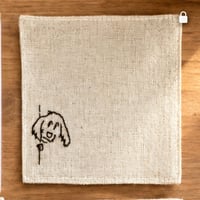 【荒画0354】刺繍コースター