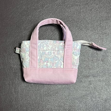 【MILA57】ファスナー付きミニトートバック　A57