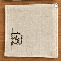 【荒画0352】刺繍コースター