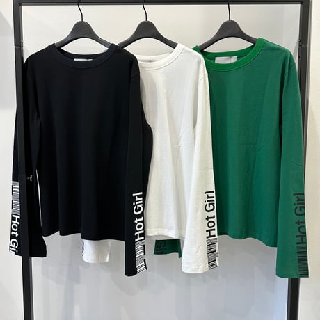【TRANOI】フレアスリーブLSTEE