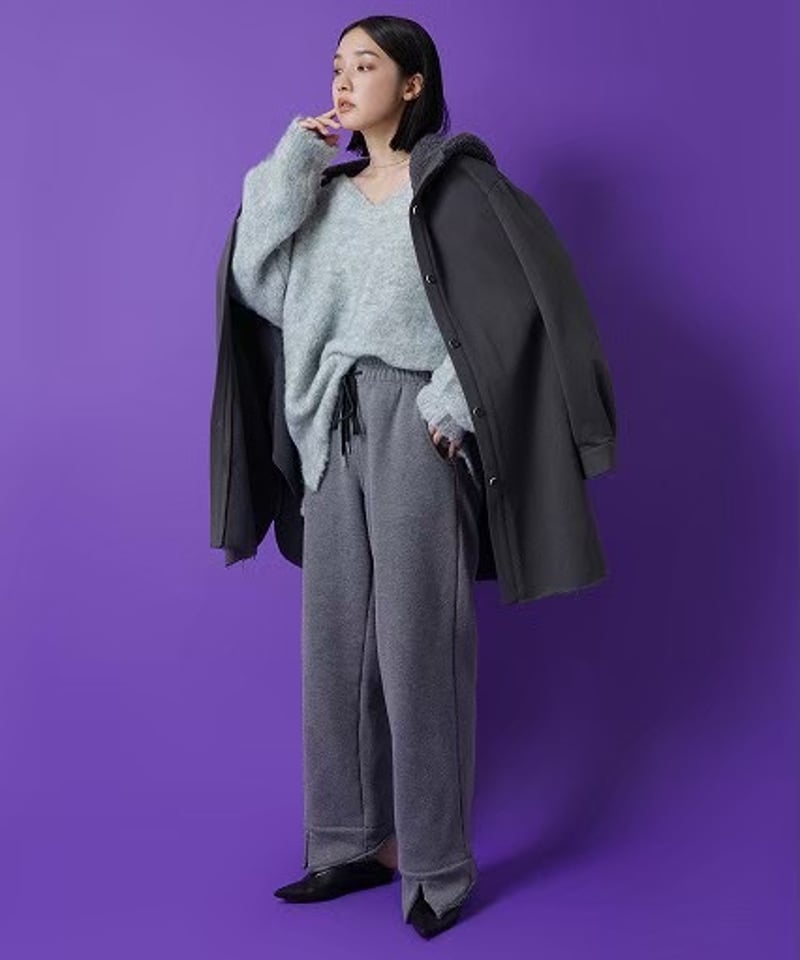 ★ヤマダヤ　CYAN TOKYO 裏フリースボアフーディシャツコート　新品未使用 CYAN TOKYO】裏フリースボアフーディシャツコート | MANIACO